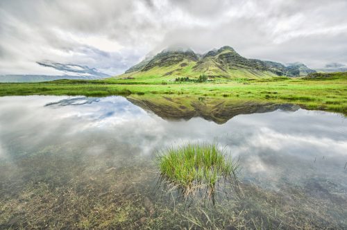 Dj˙pivogur. Landscape in East Iceland