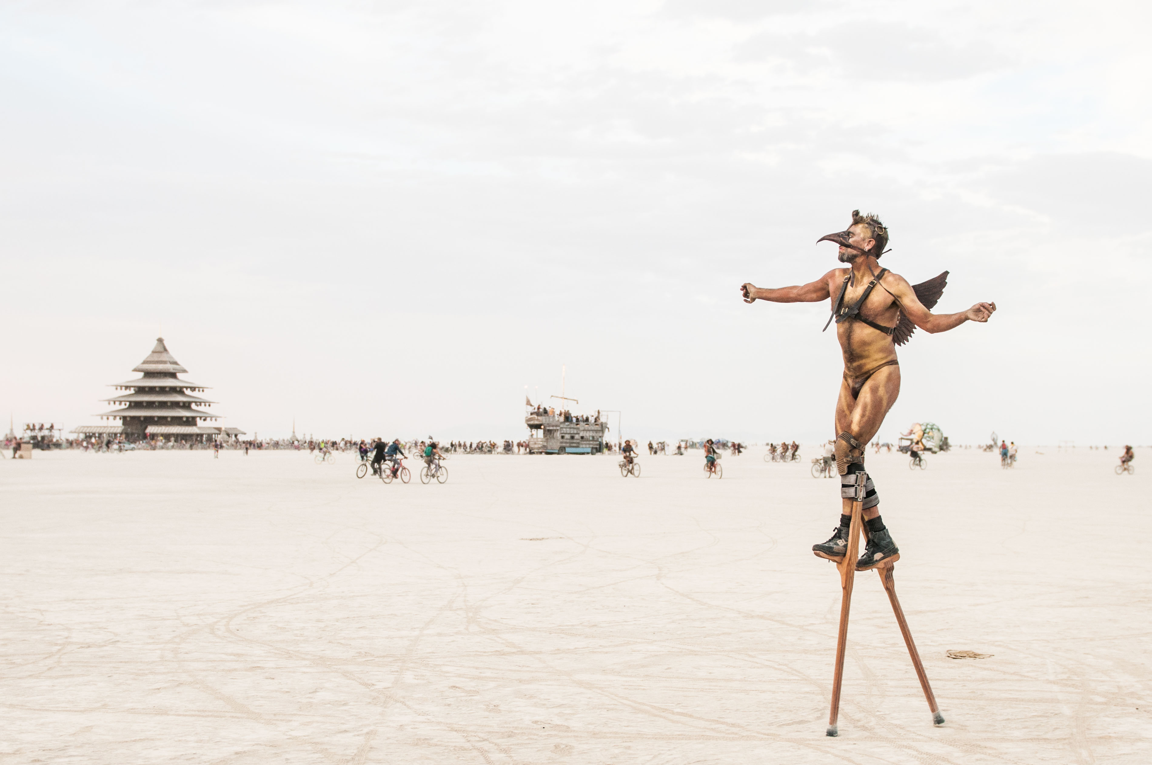 These surreal photos celebrate the desert utopia of Burning Man.