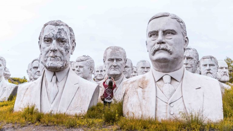 How 43 President Heads Ended Up Abandoned On A Virginia Farm 