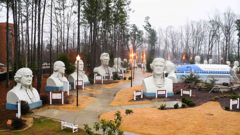 How 43 President Heads Ended Up Abandoned On A Virginia Farm