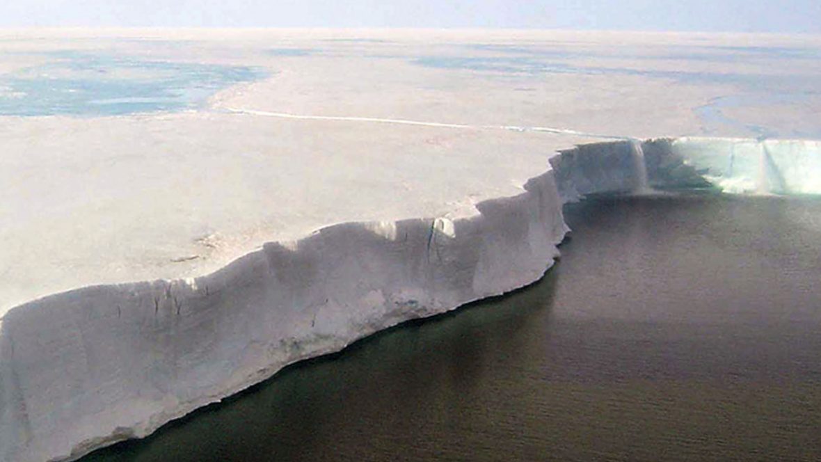 One of the largest icebergs ever recorded breaks off Antarctica