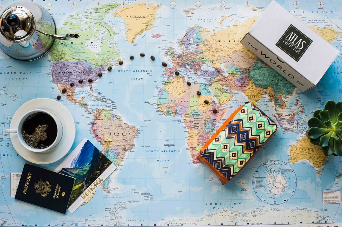 Grab a brew from all over the world with an Atlas Coffee Club subscription.