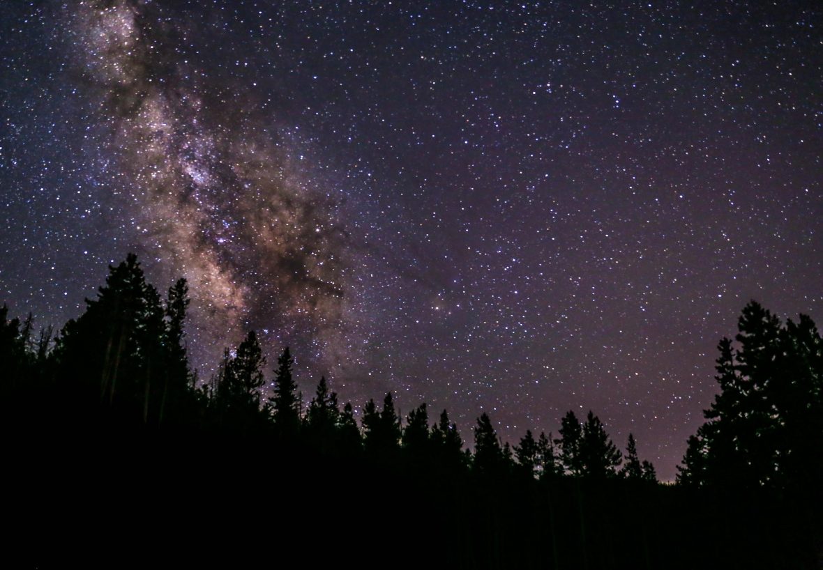The galaxy as seen from Breckenridge, Colorado, USA.
