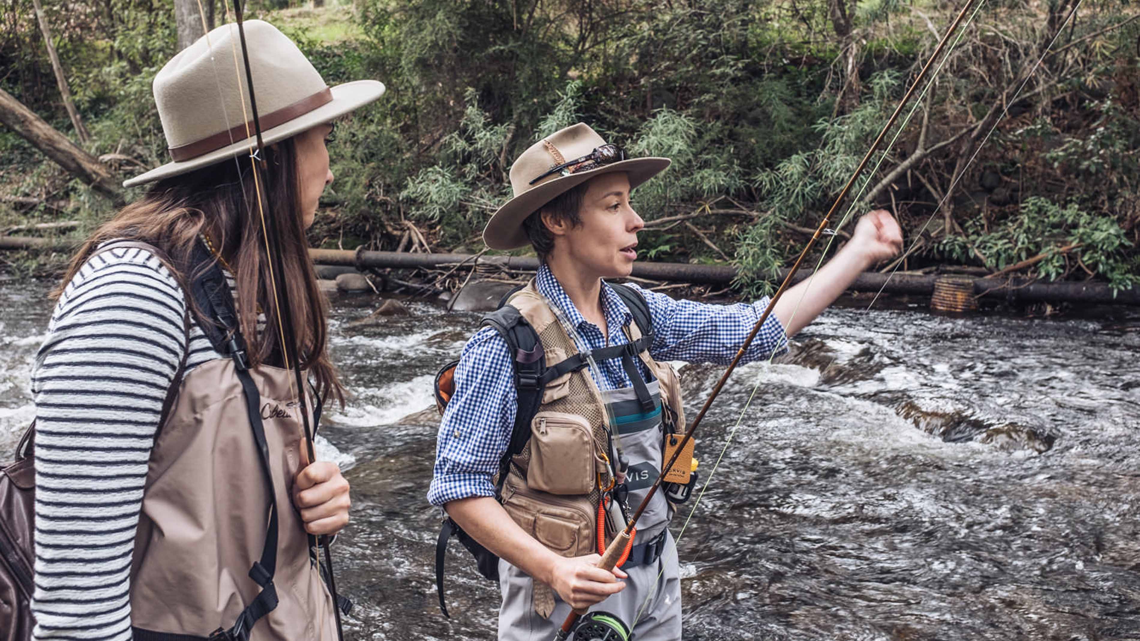 The fly fisher who wants more women out on the water