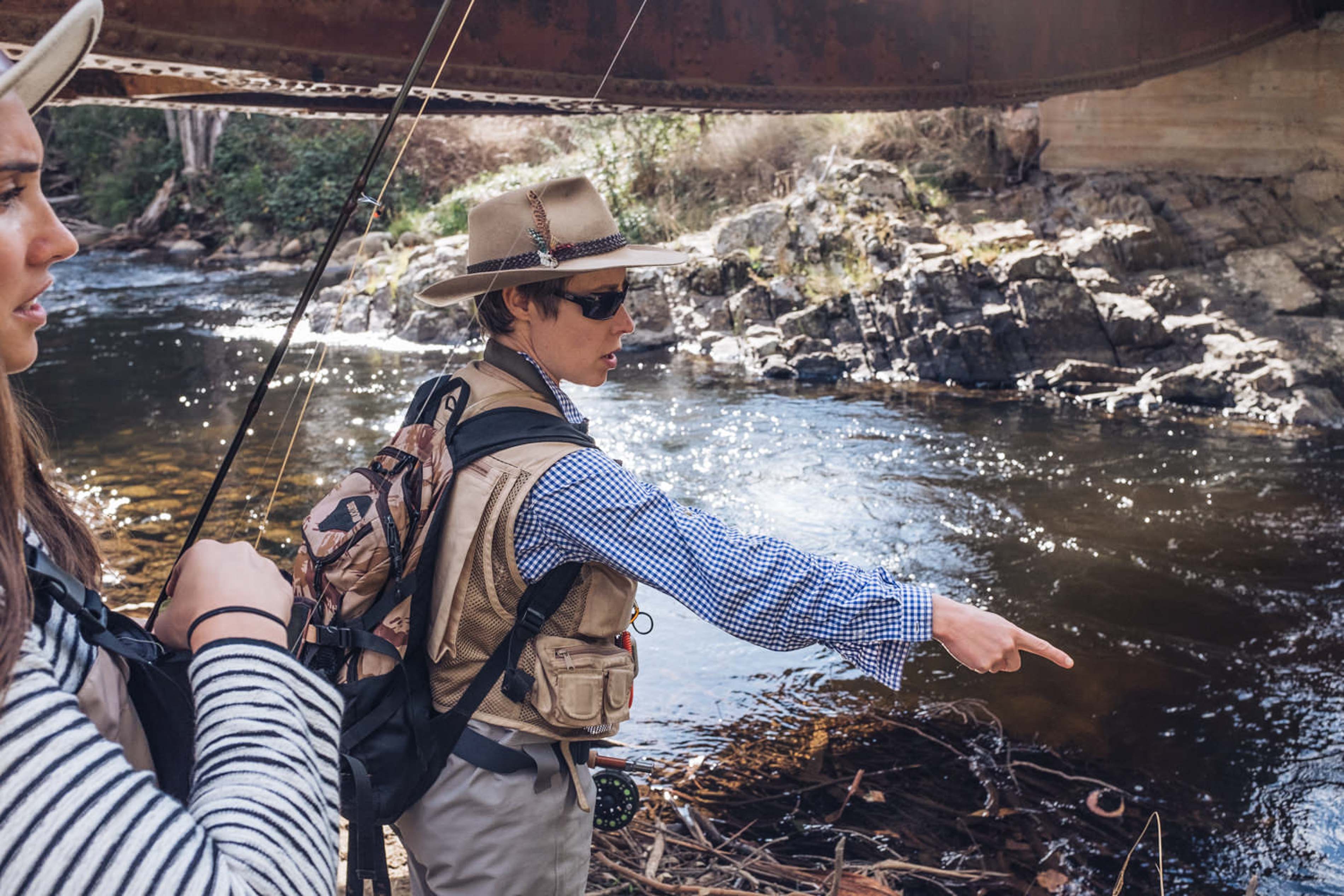 The fly fisher who wants more women out on the water