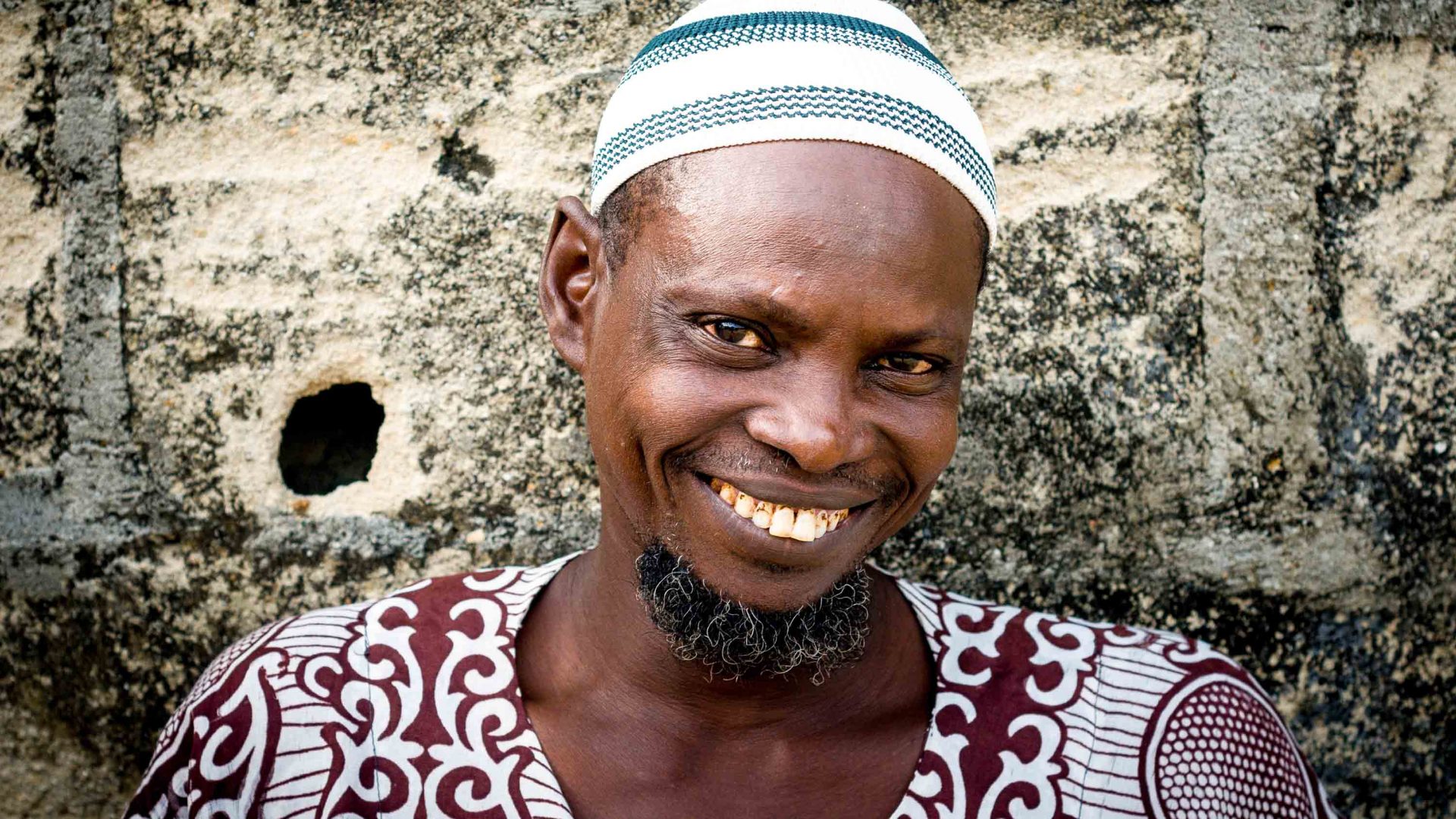 A Hausa man in Lagos, Nigeria.