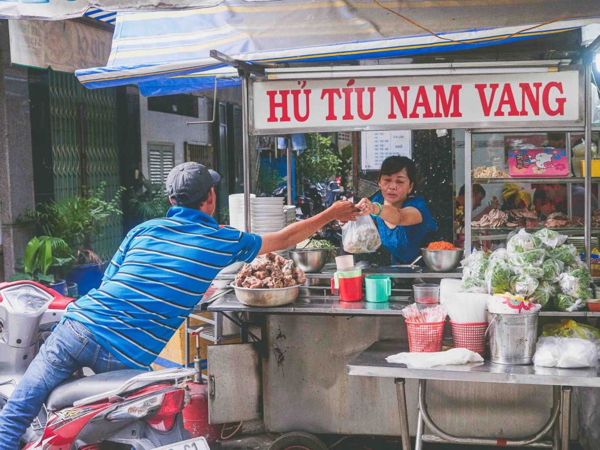Ho Chi Minh street food: Vo Thi Ngoc Nhung’s food cart, Amen, is one of Ho Chi Minh City's oldest food stalls.