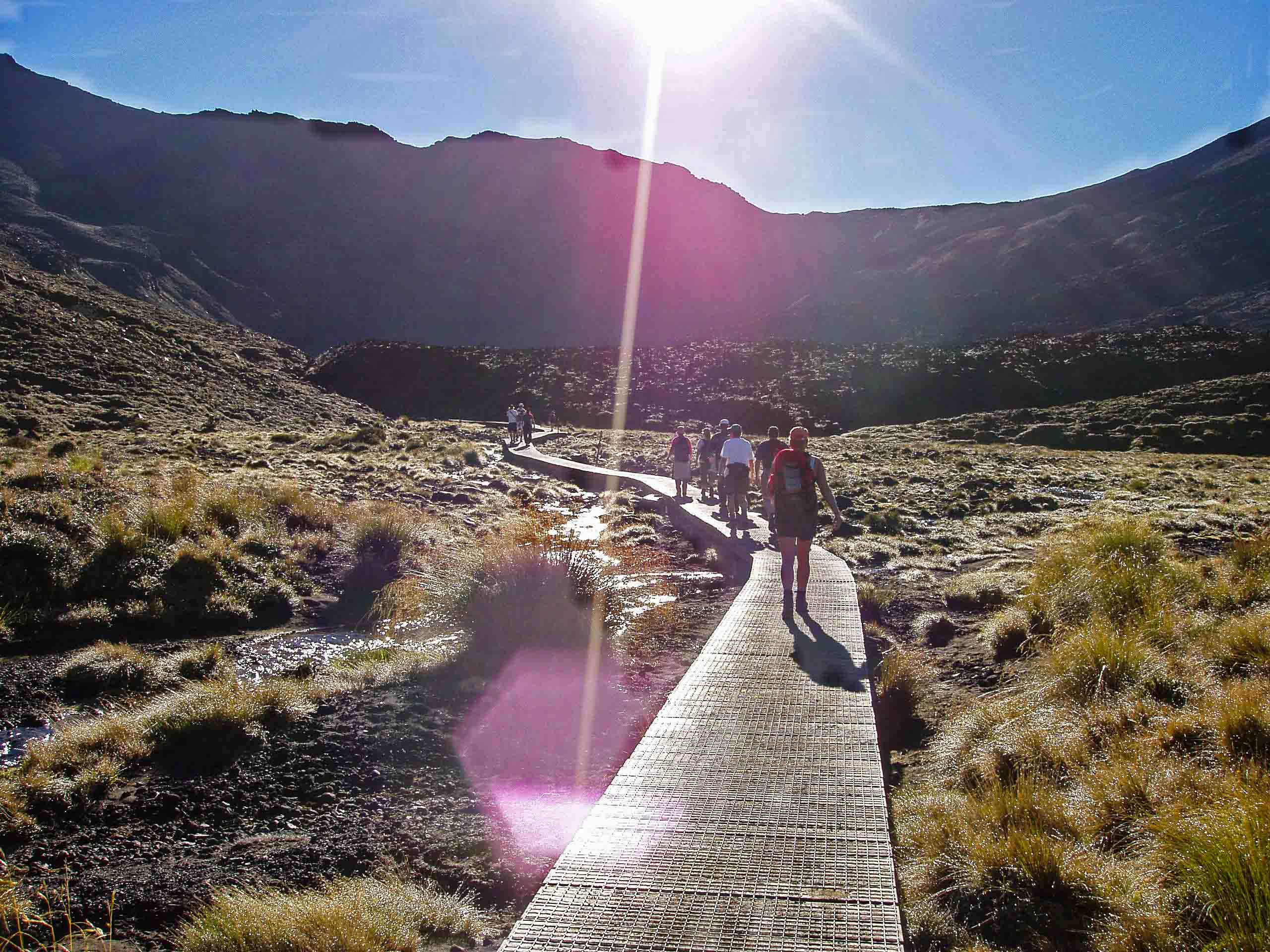 tongariro alpine crossing
