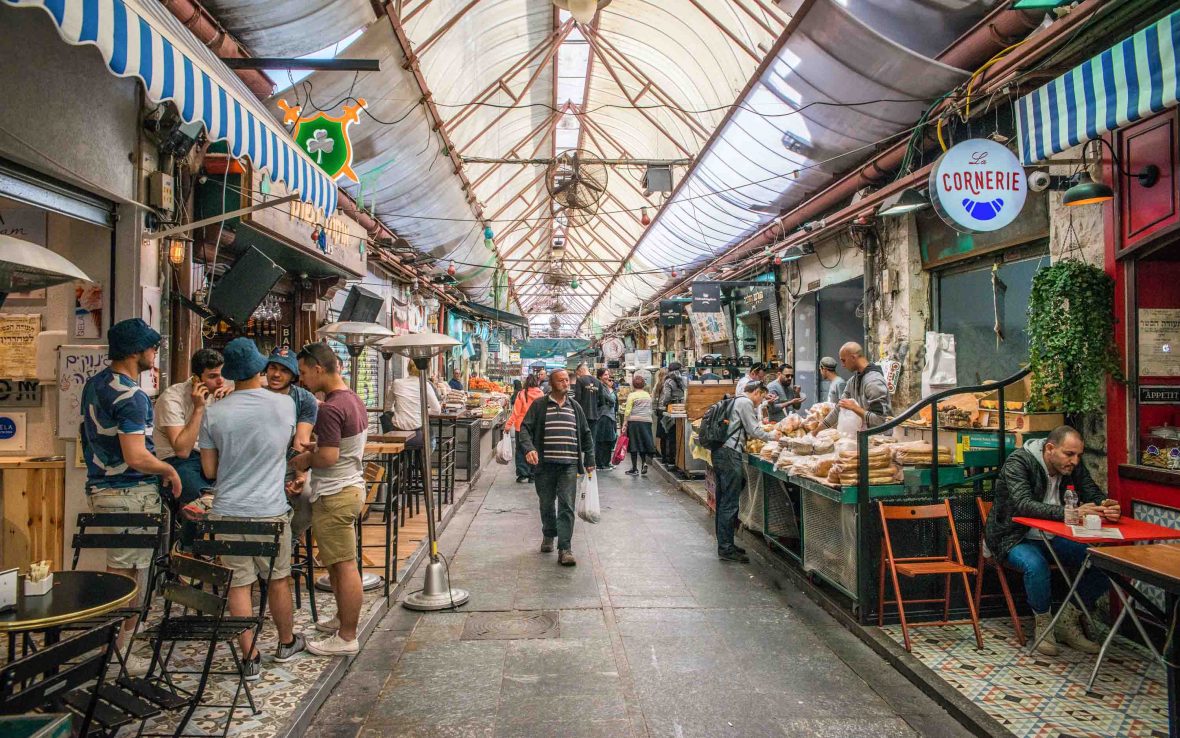 Machane Yehuda Market in Jerusalem has over 250 vendors and would be an easy place to get lost without an app like what3words.