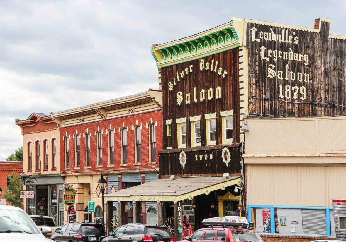 The Silver Dollar Saloon in Leadville, Colorado.