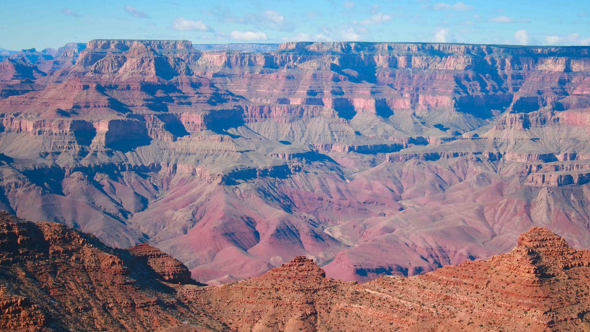 The Grand Canyon in Arizona.