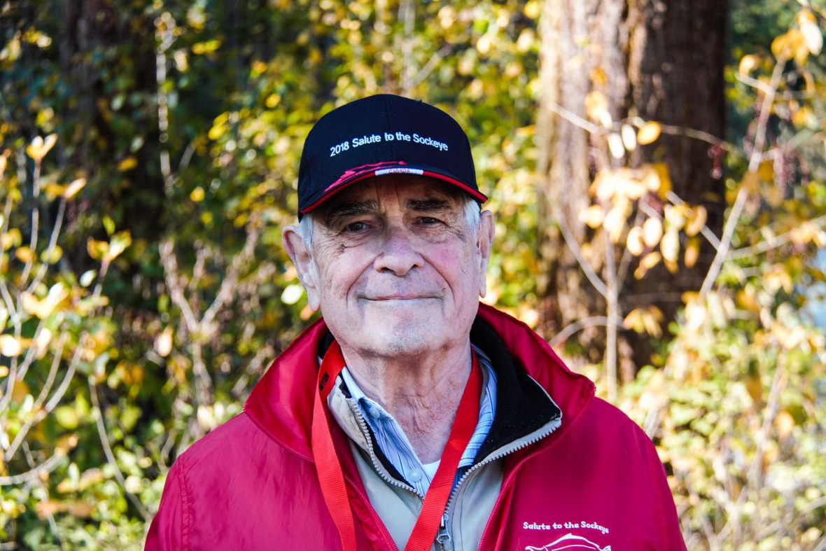 Don Paterson, president of The Adams River Salmon Society.