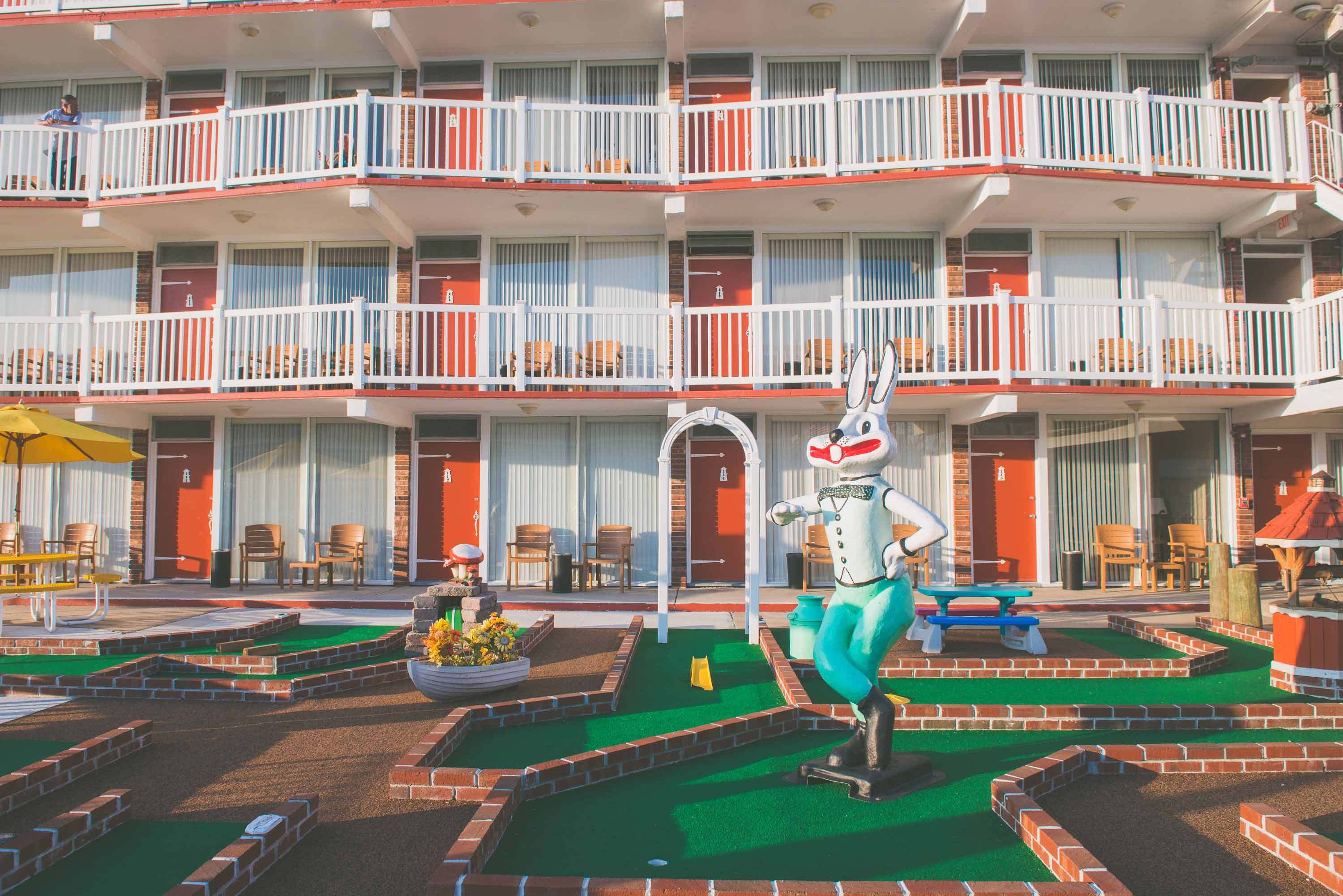 Photos of Wildwood, a New Jersey icon dressed in neon
