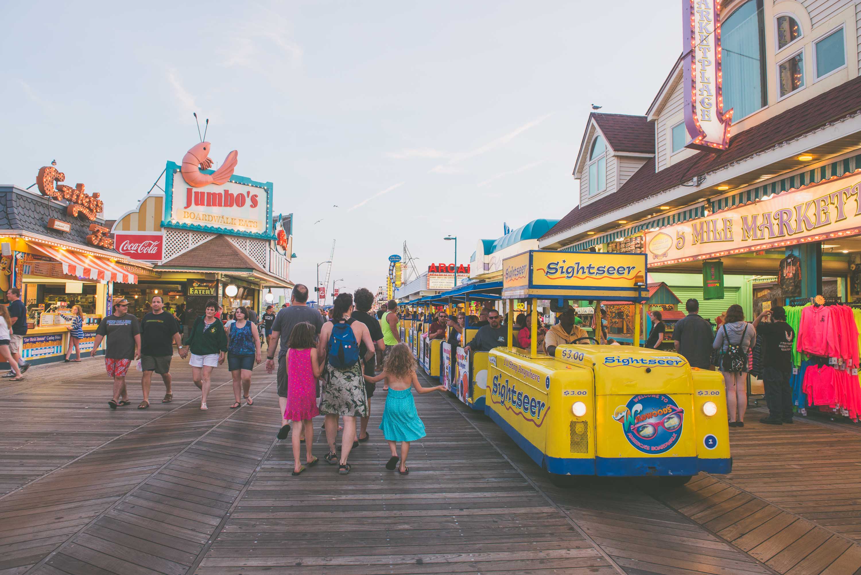 Photos of Wildwood, a New Jersey icon dressed in neon  Adventure.com