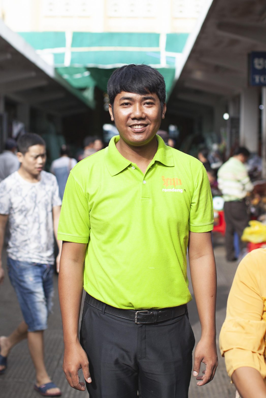 Once living on the streets, Ouch is now the assistant manager of Phnom Pemh's popular Romdeng restaurant.