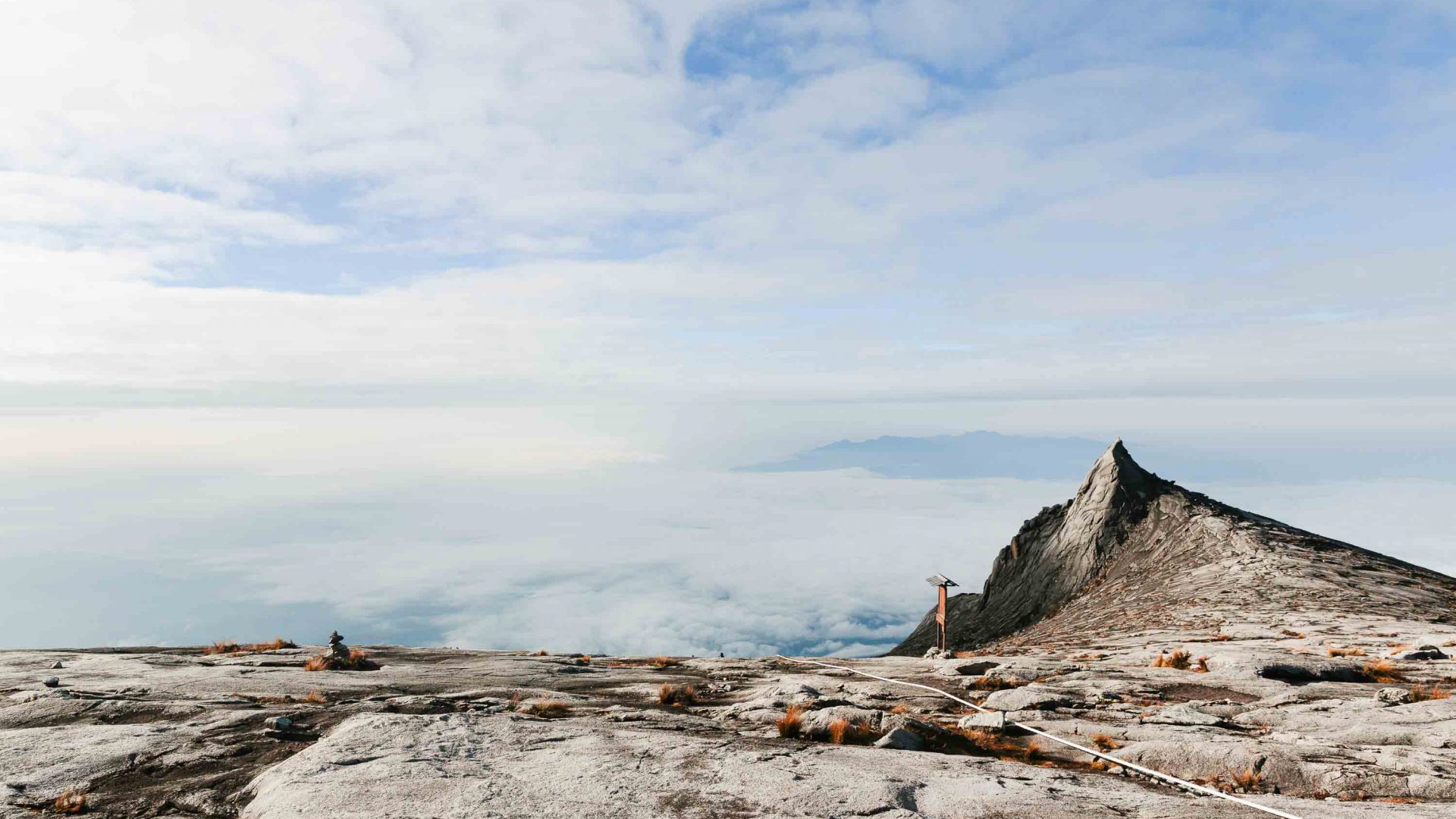 Mount Kinabalu summit approach in Borneo.
