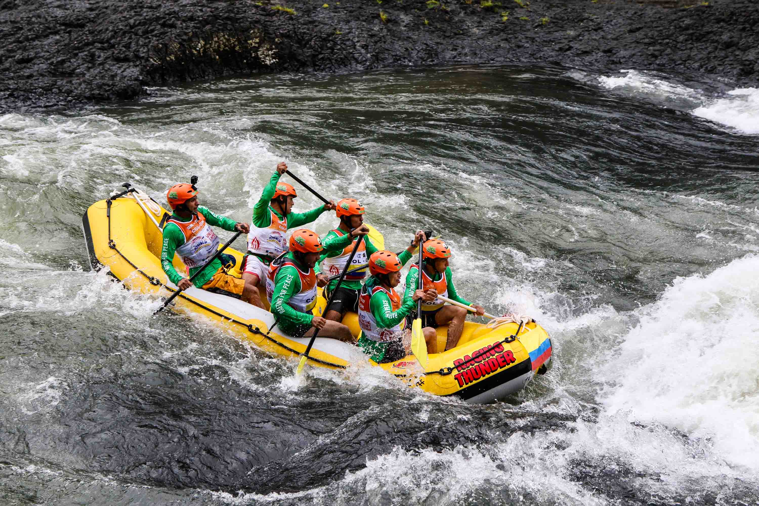 Sprint Rafting How to go rafting with ex-guerilla rebels in Colombia | Adventure.com