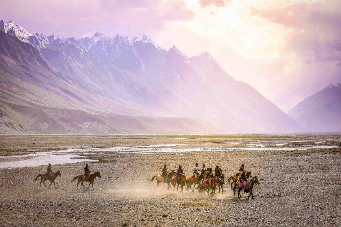 Tracey Croke's image of locals playing the ancient game of Buzkashi was nominated for Best travel photo in the Australian Society of Travel Writers (ASTW) 2019 Awards of Excellence.