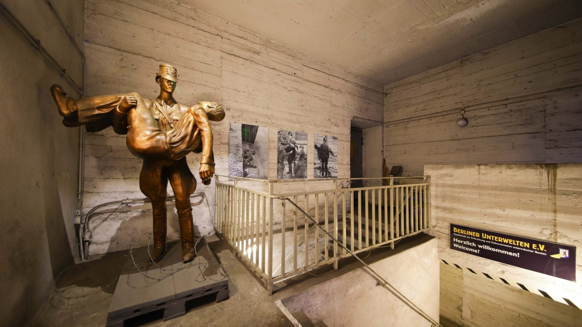 Today, visitors can take underground tours to see the the tunnels and hear tales of escape from East Berlin.