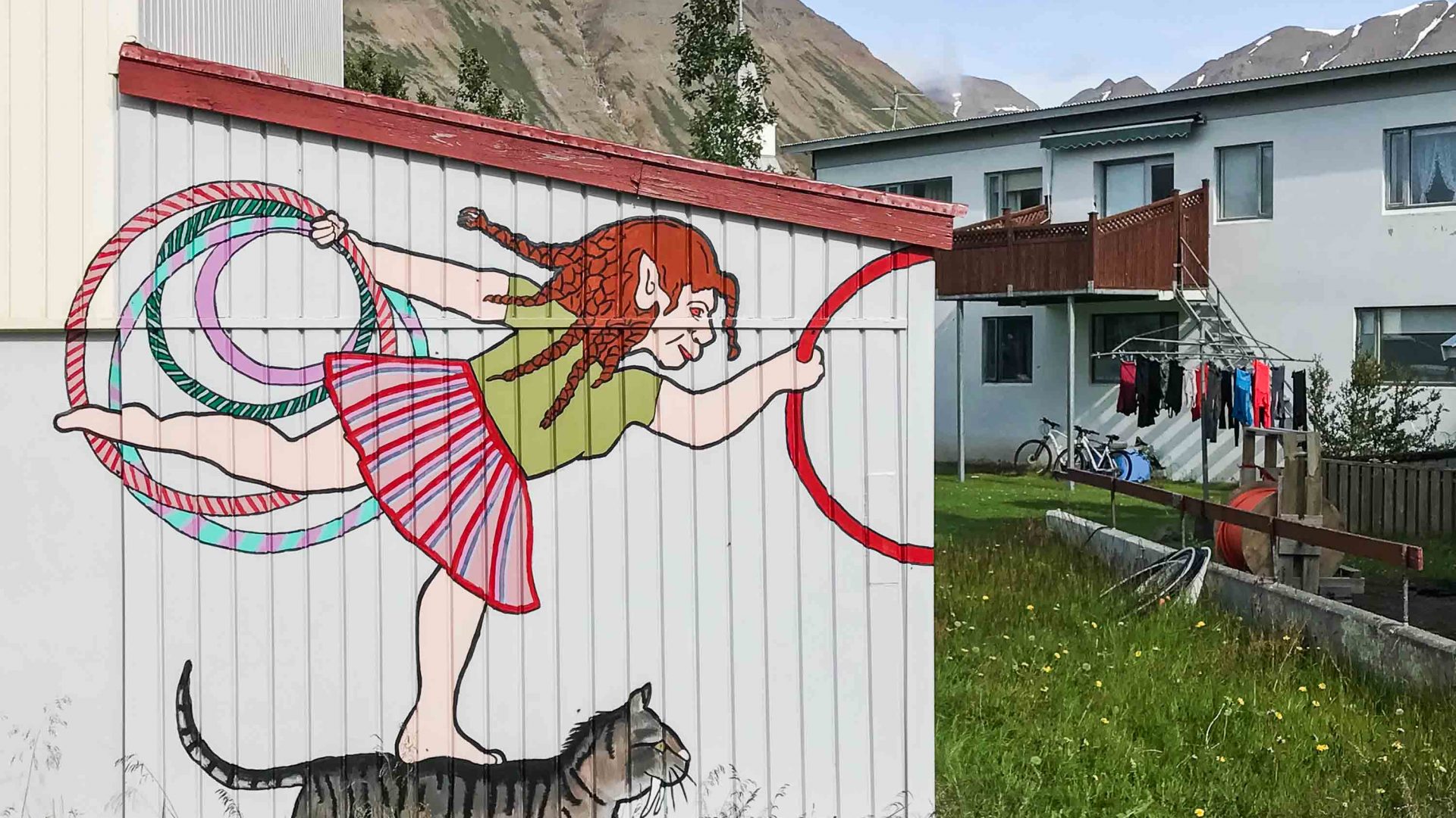 Ólafsfjörđur is filled with trolls, thanks to American artists Jeanne and Jim Morrison, who have created pointy-eared, big-footed portraits of the local residents to preserve the area’s mystical legends.