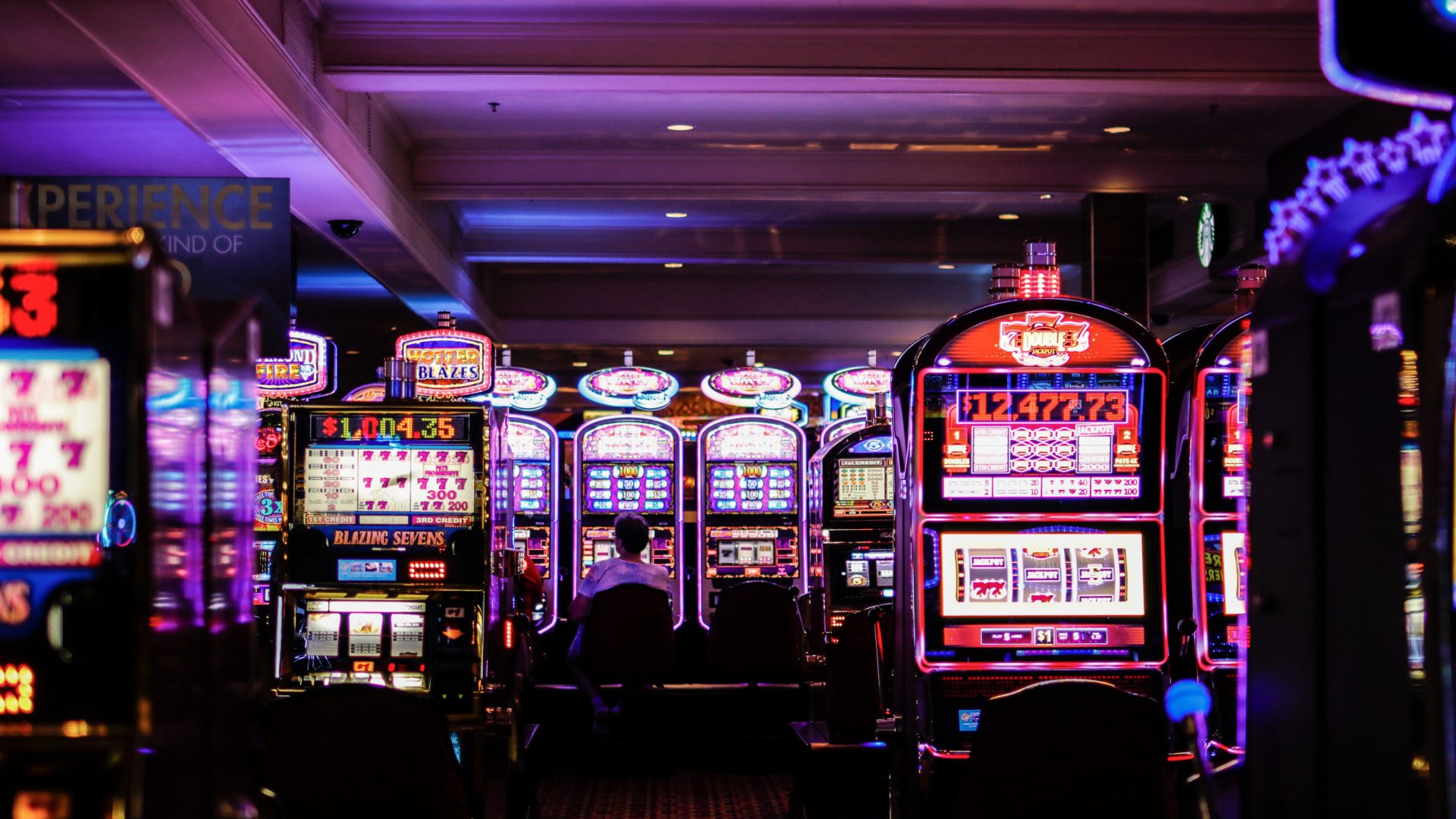 Slot machines in Las Vegas.