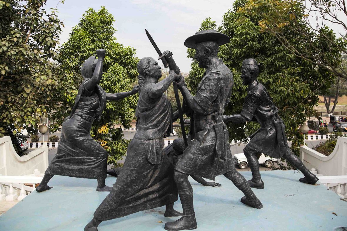 Nupi Lan memorial commemorates the Women’s War in the 1930s when the Imas protested the excessive exports of local rice to British battalions in other territories.