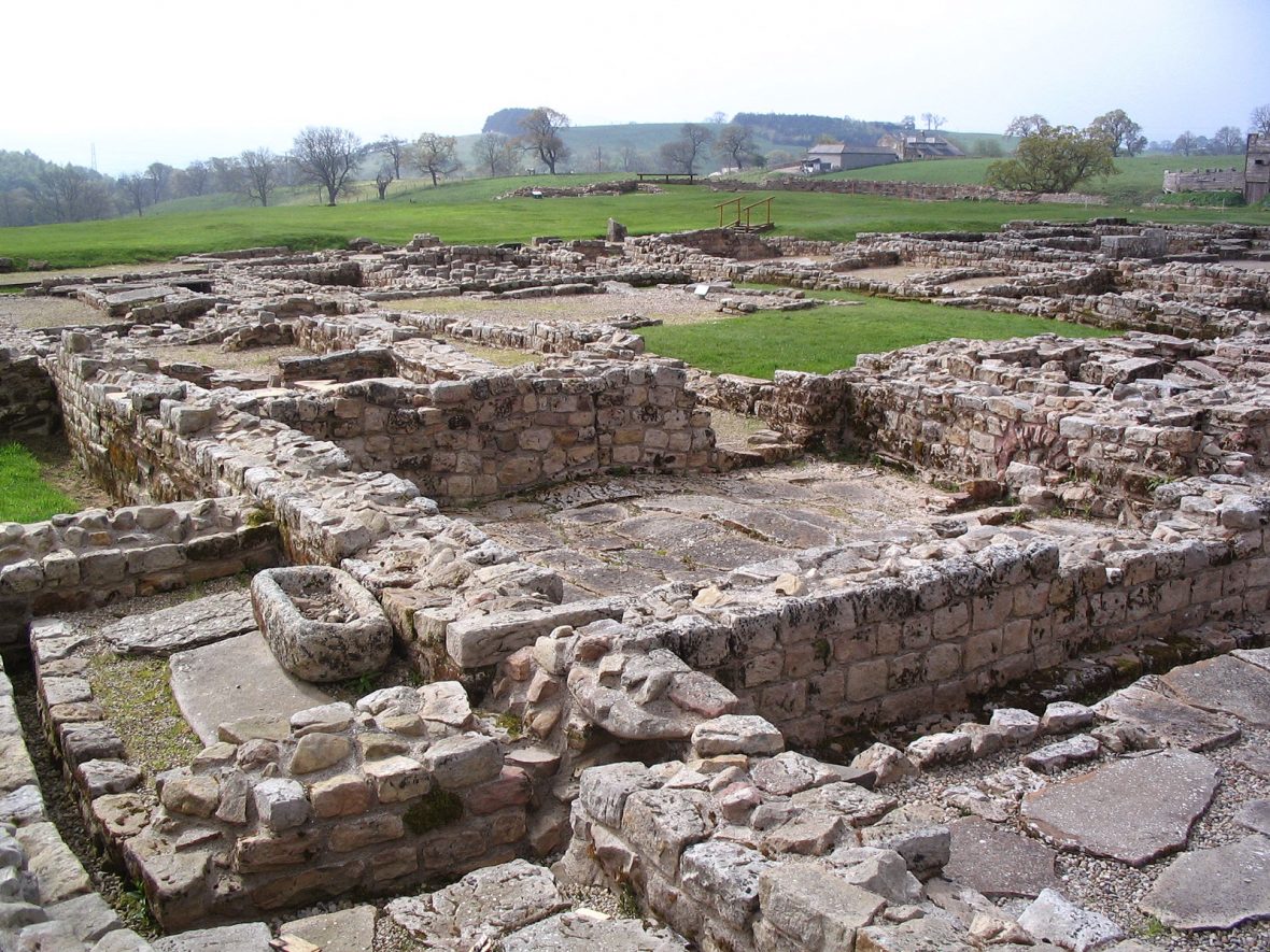 Vindolanda, a Roman fort, holds a huge range of archaeological evidence.