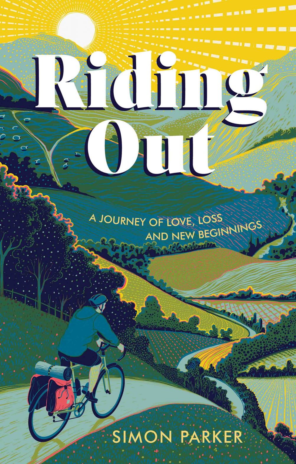 The green cover of Riding Out.