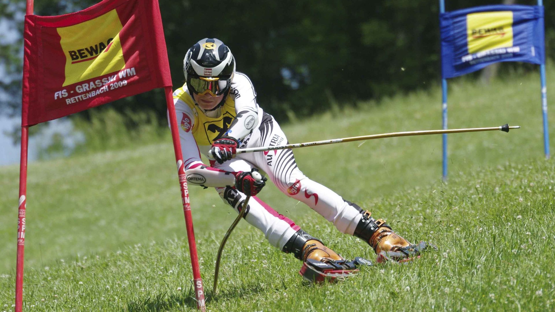 Is grass skiing the answer to a sport threatened by climate change?