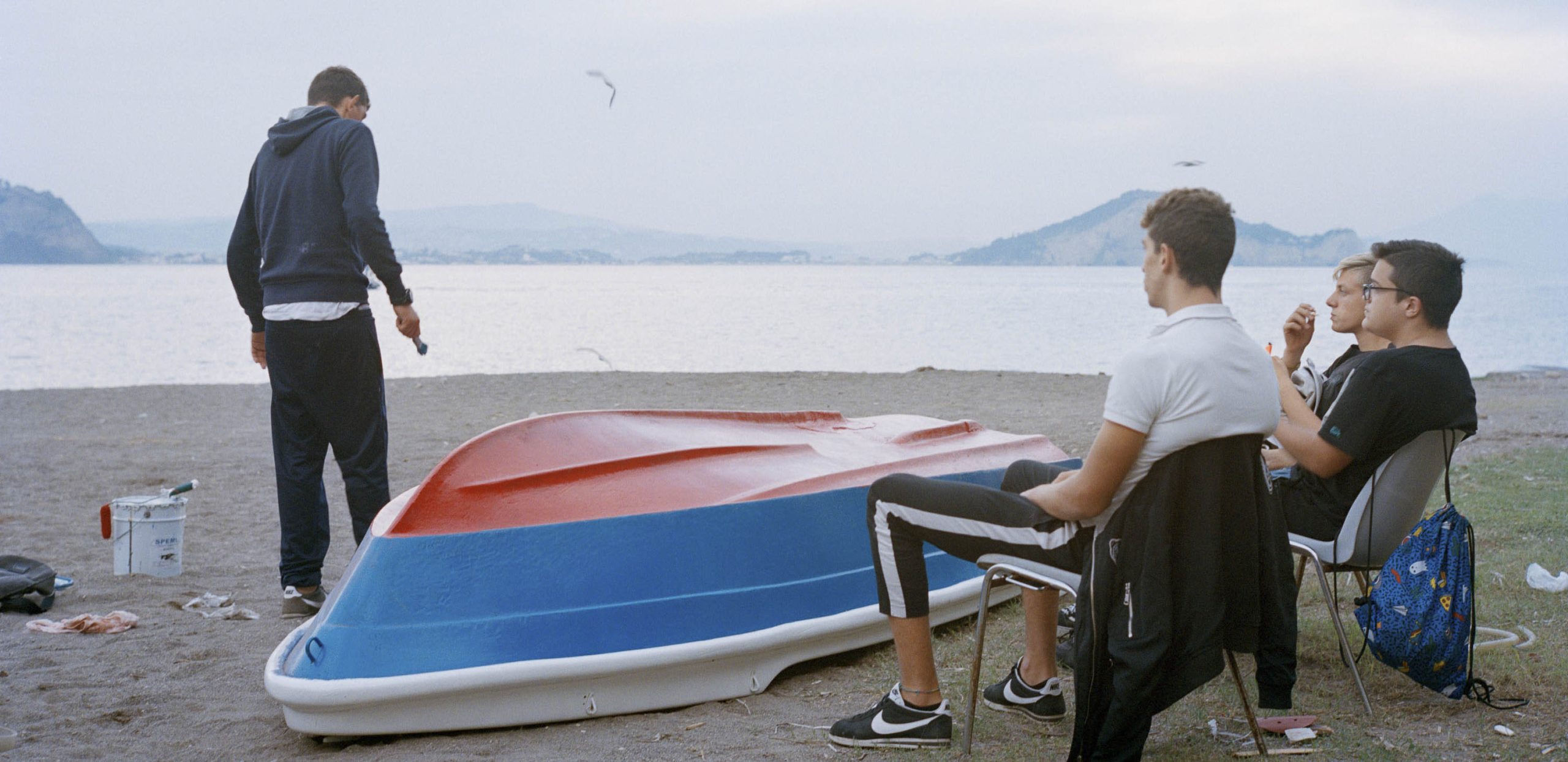 Photographing young life on a forgotten island in Italy