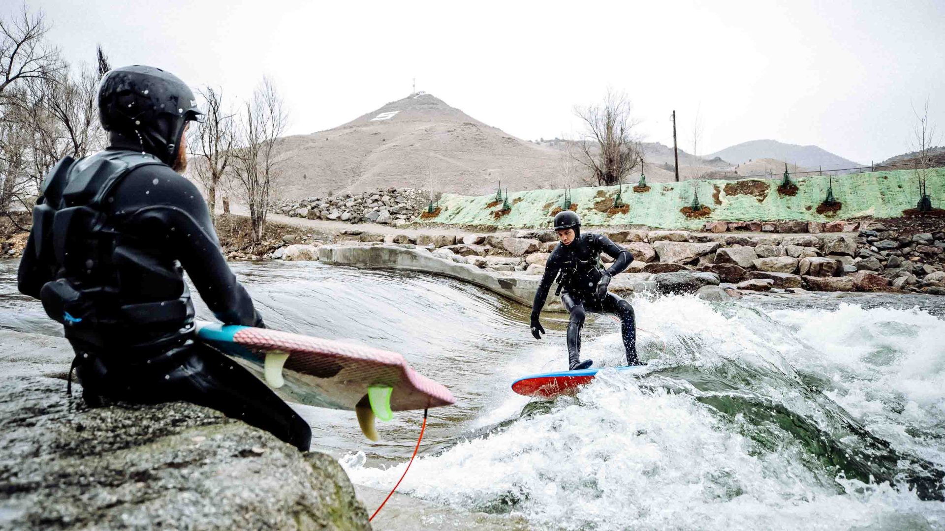 How the unlikely sport of surfing is bringing a Colorado river back to life