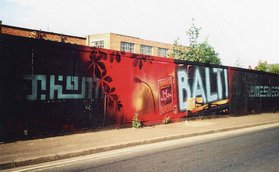 Street art that says "Balti".