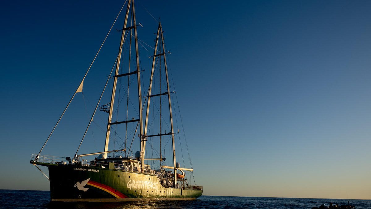 What’s it like to sail on Greenpeace’s iconic Rainbow Warrior?