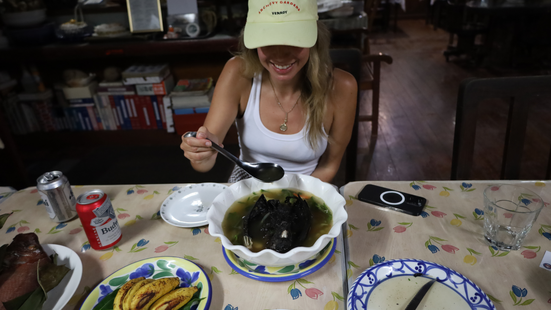 Fruit bat soup in Palau