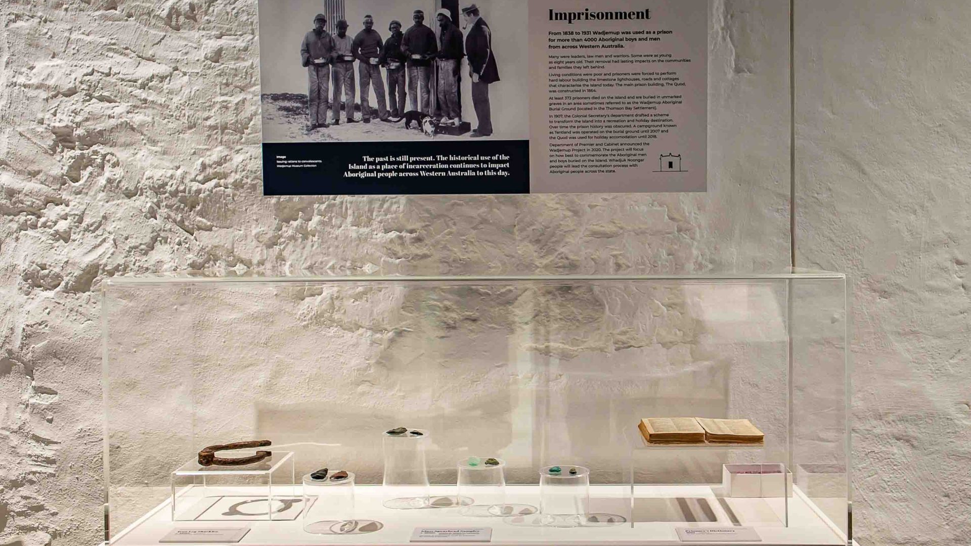 An exhibit at the museum.