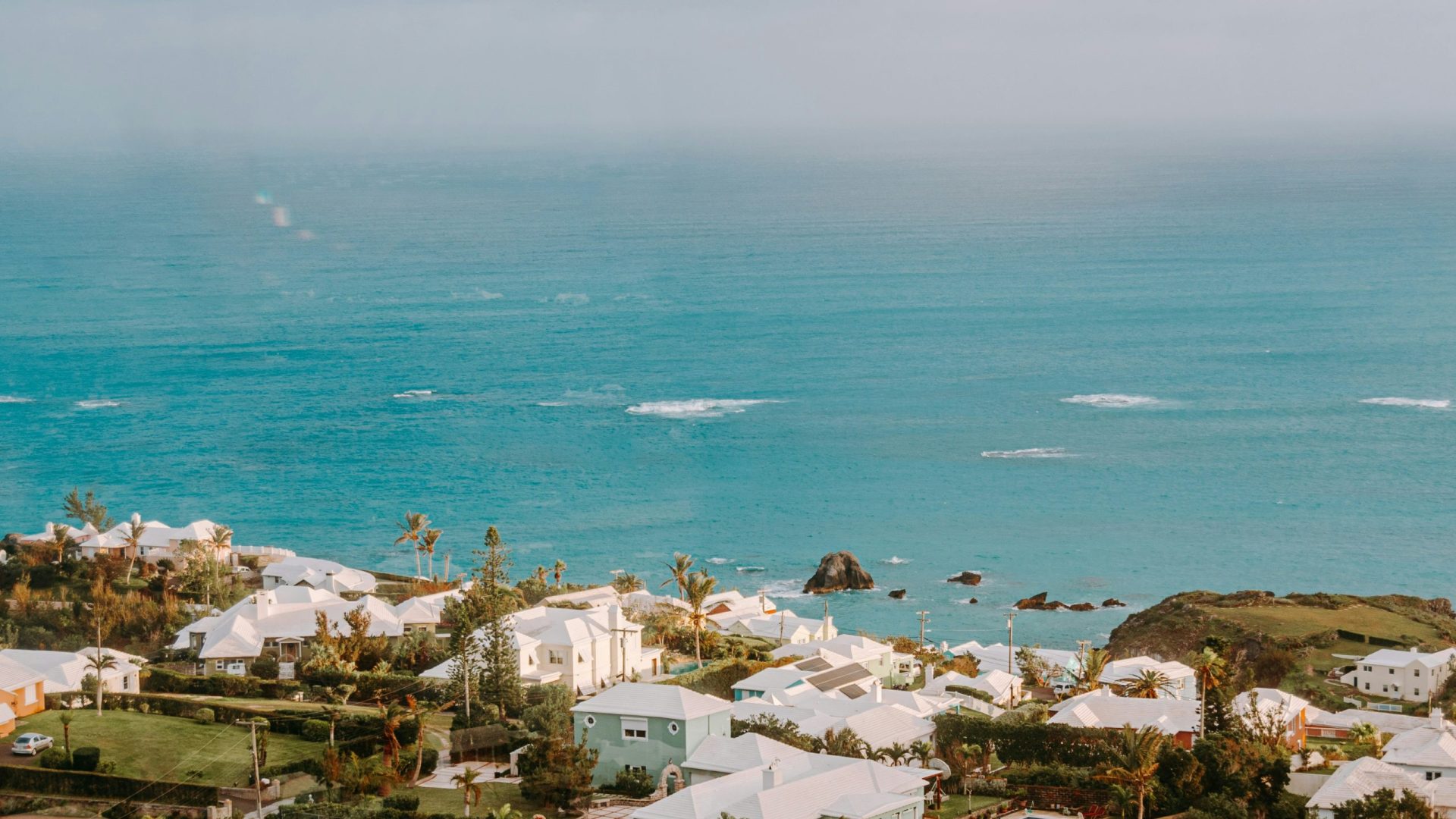 View over Gibb's Hill Lighthouse