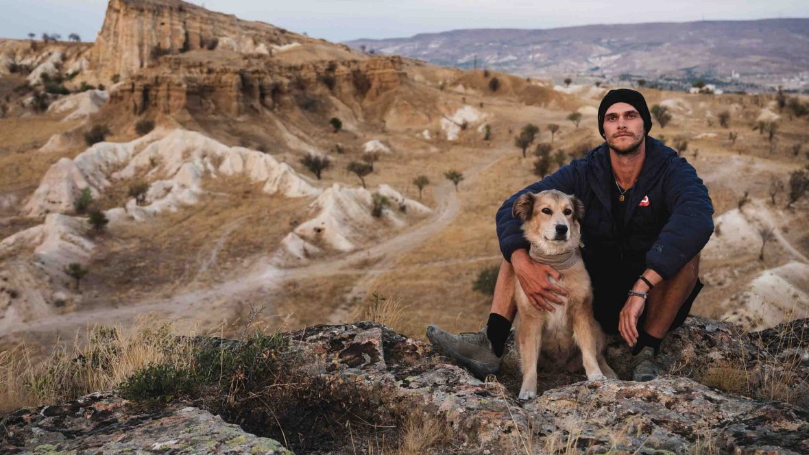 Meet the man who took a dog for a walk—around the world