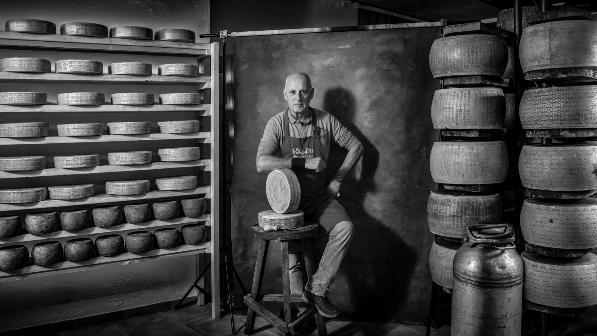 This Italian cheesemonger plays classical music to help age his cheese