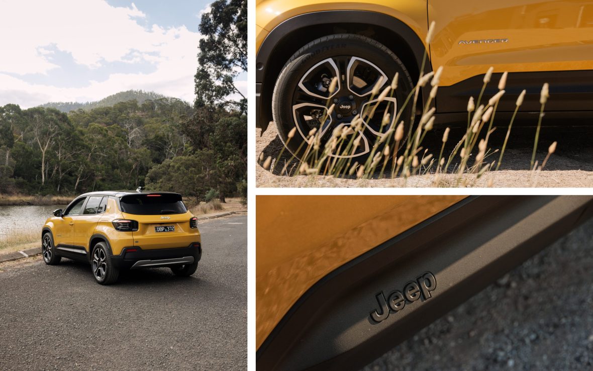 Jeep Avenger EV in Tasmania