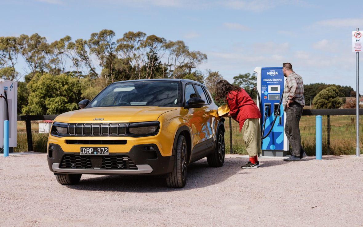 Jeep Avenger EV in Tasmania