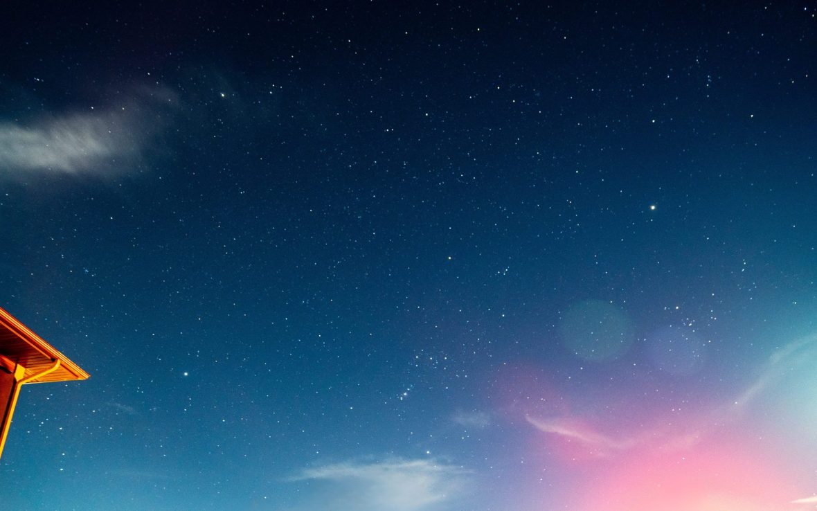 A starry sky