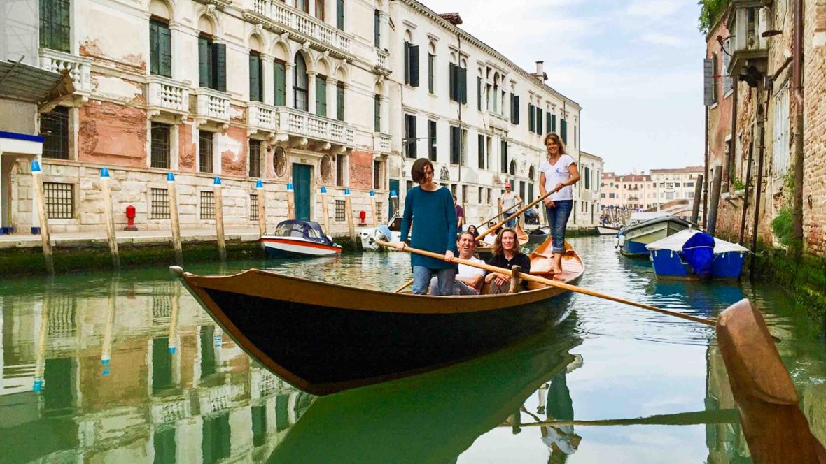 Be your own gondolier in Venice with this female-run rowing organization