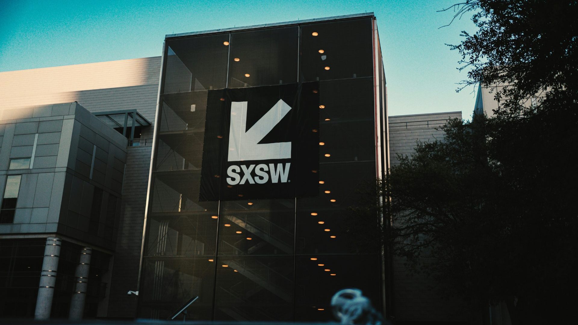 Building with 'SXSW' sign